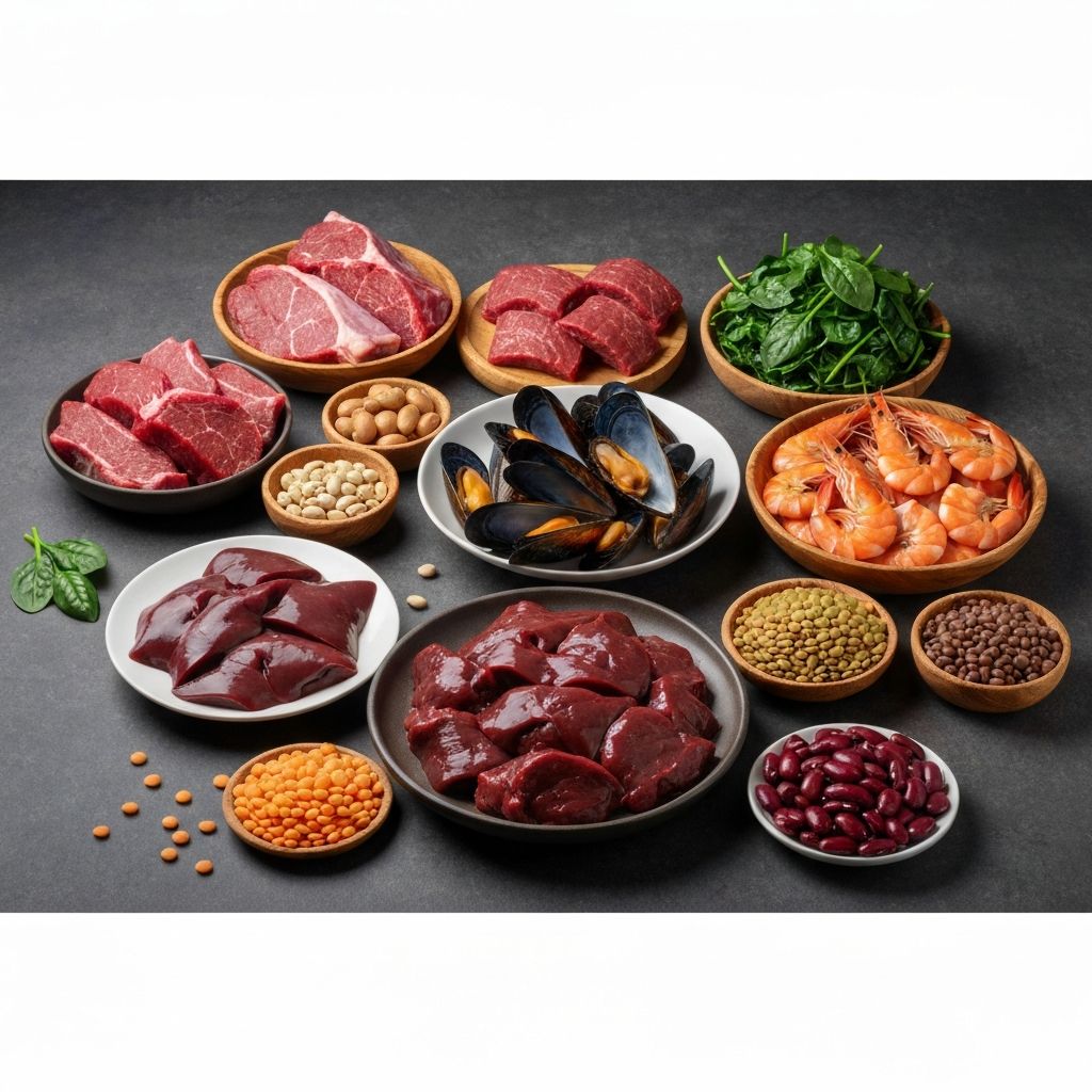 Iron sources and functions